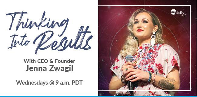 Thinking Into Results Lesson 12: Magnifying the Mind w/Jenna Zwagil, 12.14.22